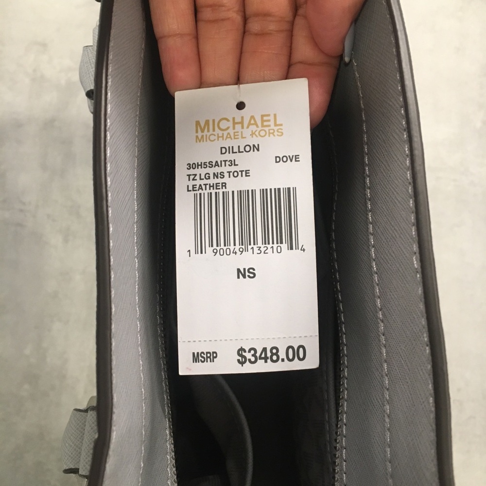 Michael Kors Dillon Dove TZ LG NS Tote Leather - Picture 5 of 6